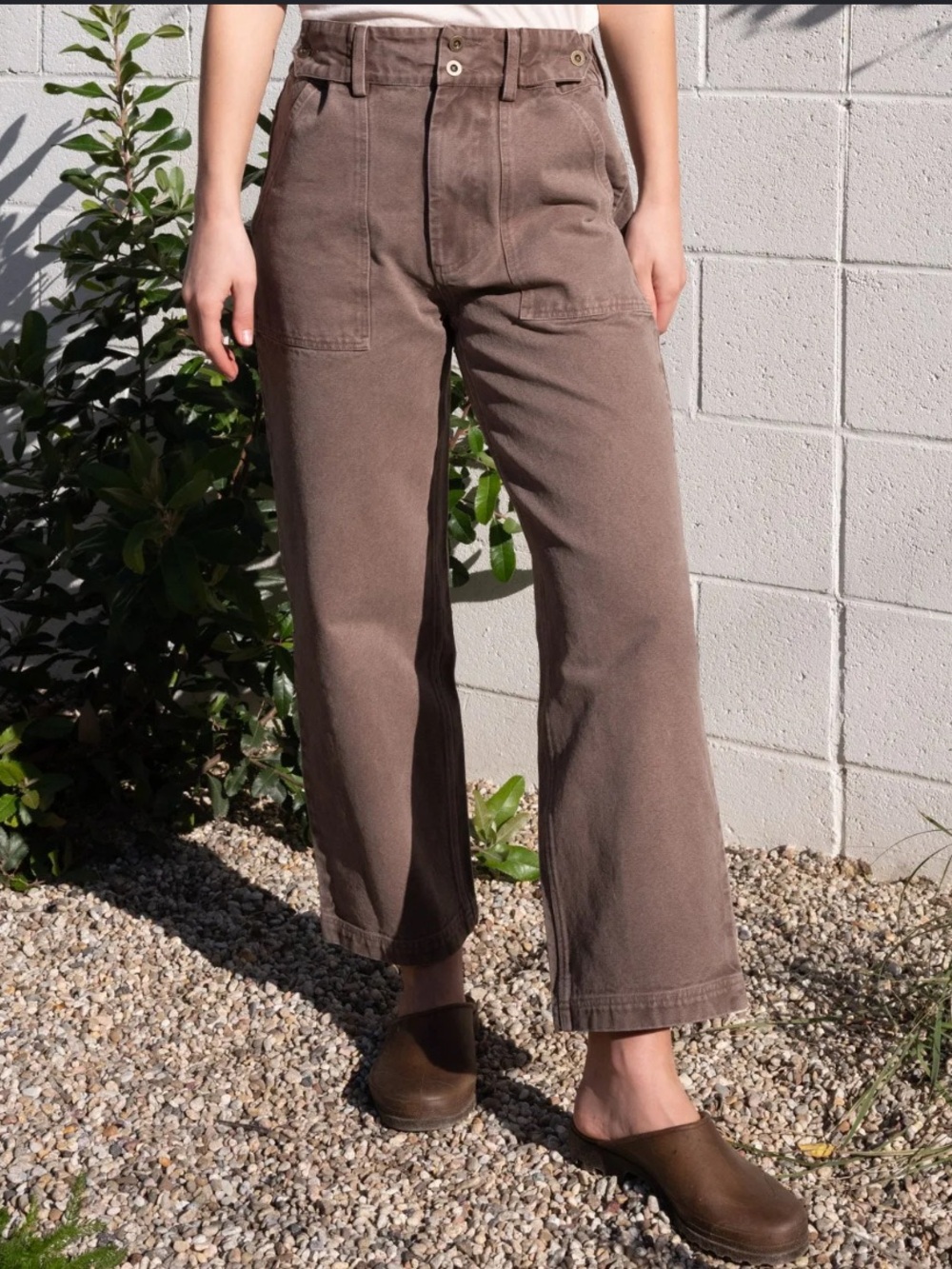 MATE the Label x ORCA Garden Workwear Pant - BARK